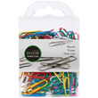 Dixon Paper Clips 31mm Round Coloured Plastic Coated Pack of 150
